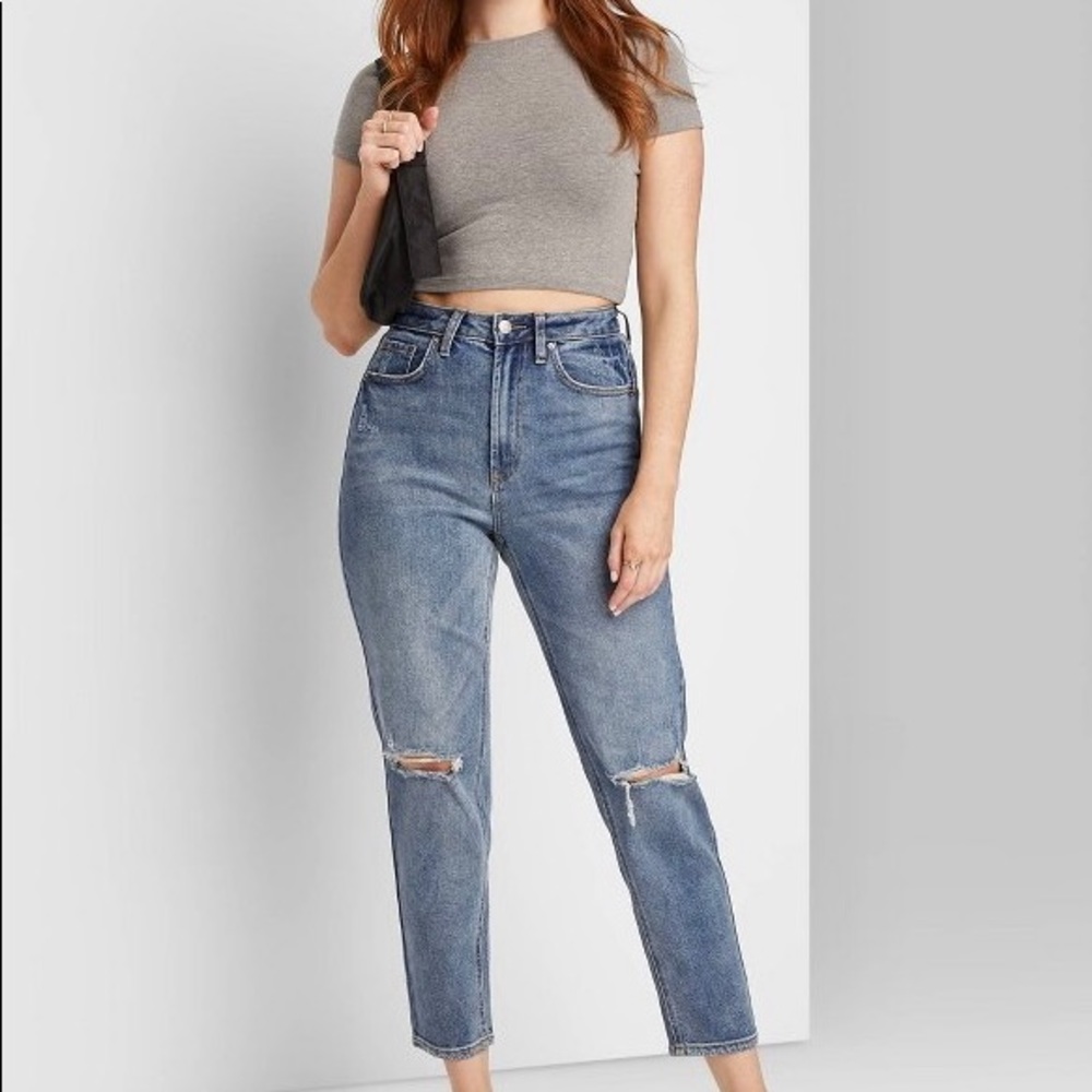High Rise Mom Jeans